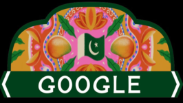 Google Marks Pakistan’s 77th Independence Day with a Mango-Inspired Doodle