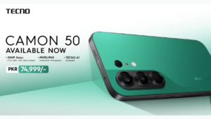 TECNO CAMON 50 Launches in Pakistan with AI-Powered Imaging and Underwater Photography Features