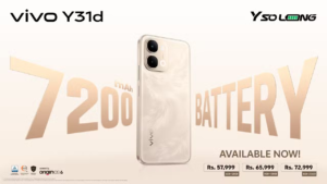 vivo Y31d Launches in Pakistan with Massive 7200mAh Battery and Enhanced Performance