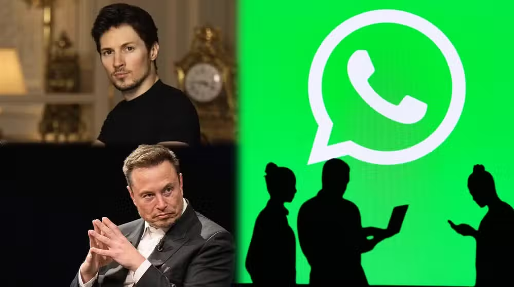 Elon Musk and Pavel Durov Criticize WhatsApp Amid Lawsuit Over Private Message Access Claims