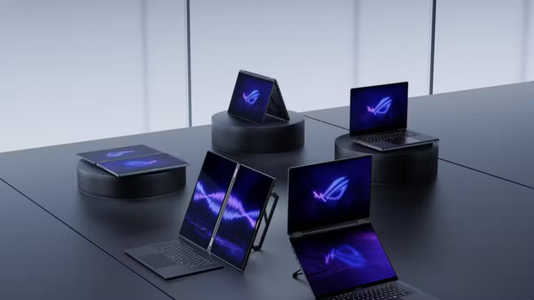 Asus Unveils RTX 5090-Powered Laptops With Dual 3K OLED Screens and AI Performance Boost
